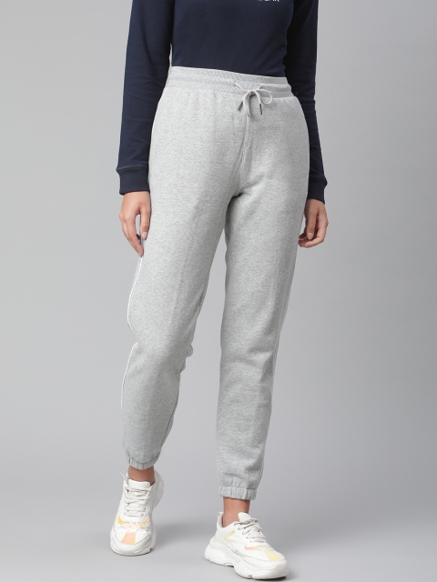 

Marks & Spencer Women Grey Melange Solid Joggers