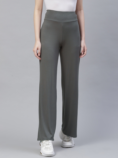 

Marks & Spencer Women Dark Grey Relaxed Fit Sports Track Pants