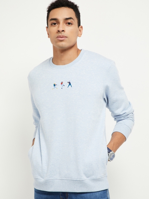 

max Men Lavender Sweatshirt