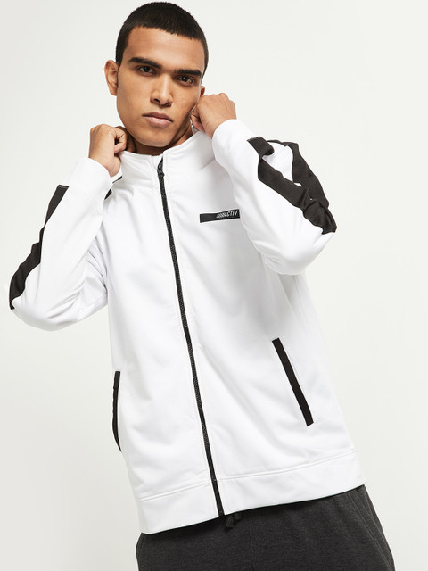 

max Men White Sweatshirt