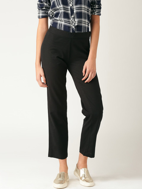 

all about you from Deepika Padukone Women Black Trousers