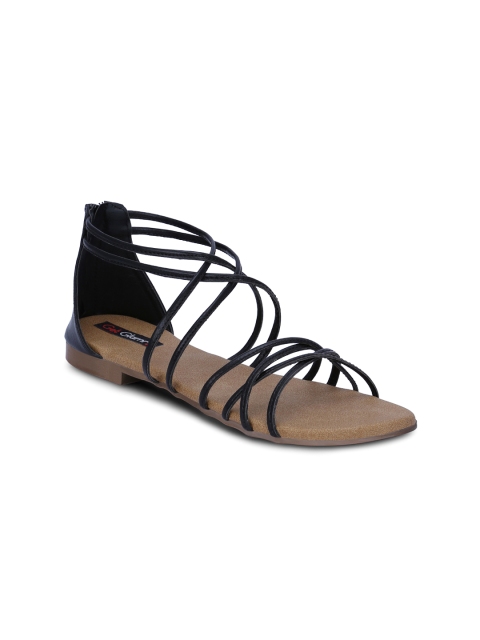 

Get Glamr Women Black Solid Flats