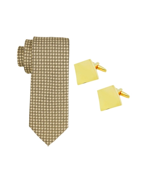 

The Tie Hub Gold Polka Microfiber Accessory Gift Set