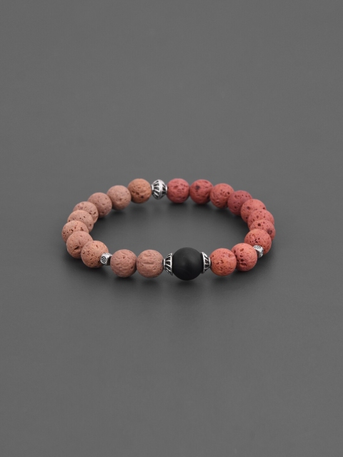 

Tistabene Men Brown Rudraksha Bracelet