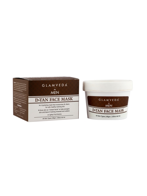 

Glamveda Men D-Tan Face Mask -80gms, Brown