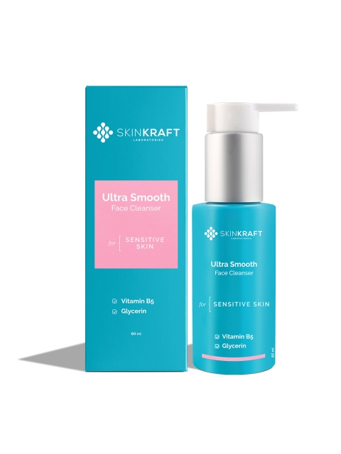 

SKINKRAFT Women Ultra Smooth Face Cleanser 60ml, Transparent