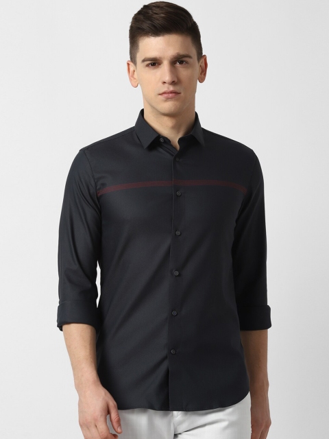 

Louis Philippe Sport Men Black Slim Fit Opaque Casual Shirt