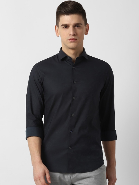 

Louis Philippe Sport Men Black Slim Fit Opaque Casual Shirt