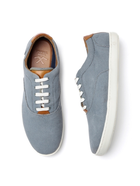 

WROGN Men Blue Solid Sneakers