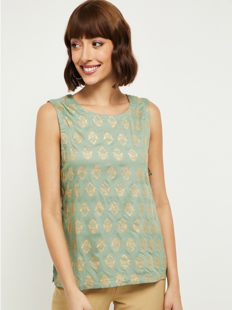 

max Green Regular Top