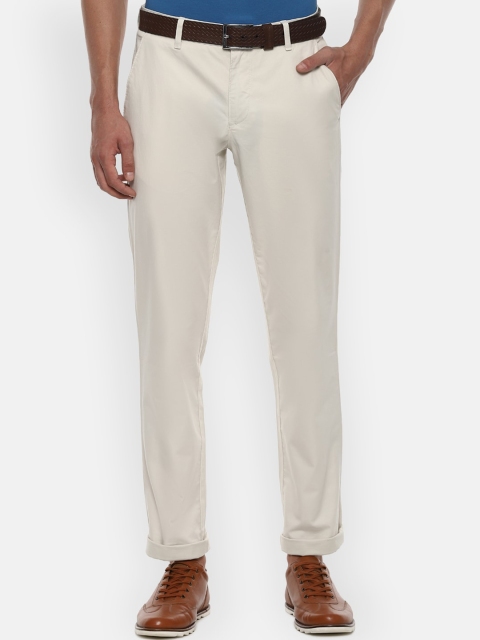 

Louis Philippe Sport Men Beige Slim Fit Trousers