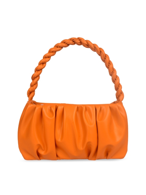 

Bagkok Yellow PU Structured Shoulder Bag