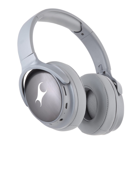 

Fastrack Grey Solid Wireless Headphones