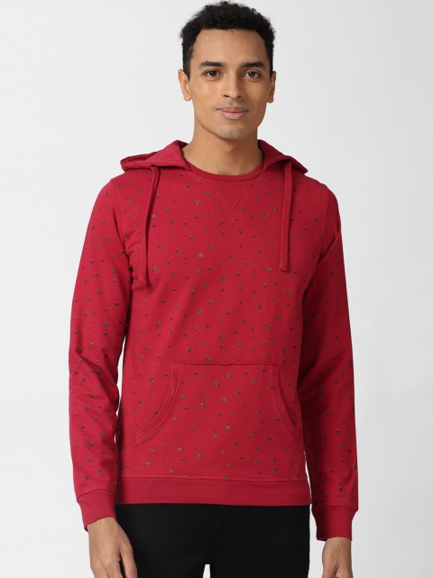 

Peter England Casuals Men Maroon Conversational Printed Sweatshirt