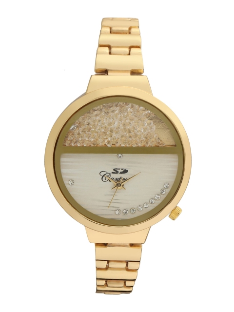 

Hobforestessentials Women Gold-Plated Watch With Bracelet Gift Set