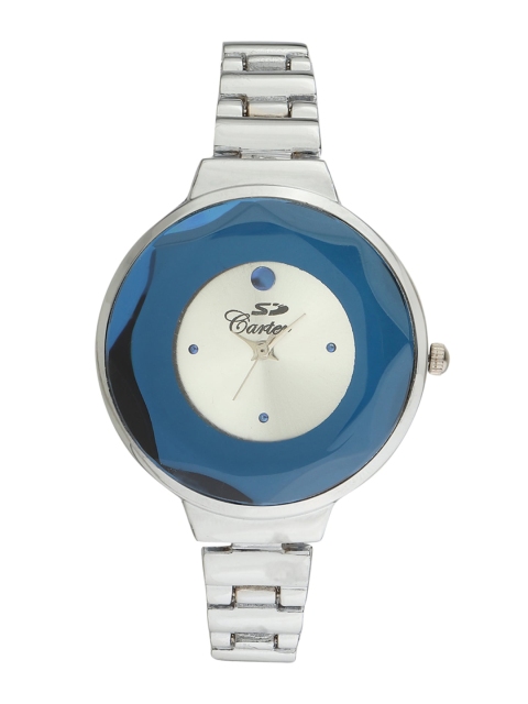 

Hobforestessentials Women Silver Watch & Jewellery Gift Set