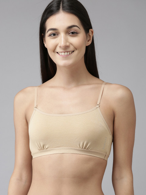 

Van Heusen Beige Solid Non Padded Non Wired Beginners Bra