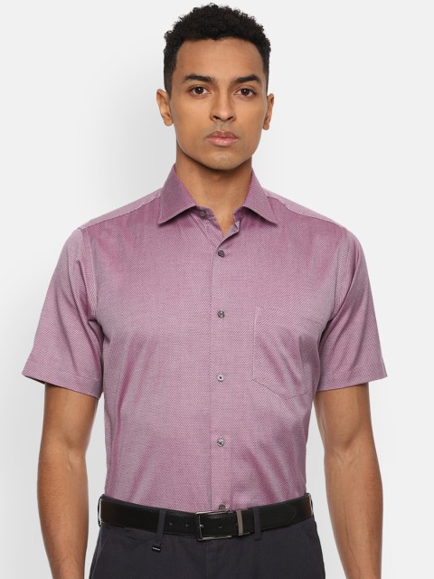 

Van Heusen Men Purple Opaque Formal Shirt