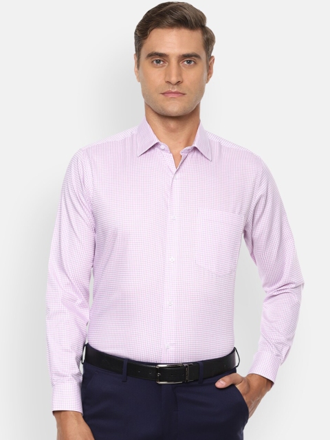 

Van Heusen Men Pink Opaque Casual Shirt