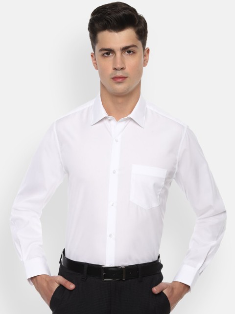 

Van Heusen Men White Opaque Formal Shirt
