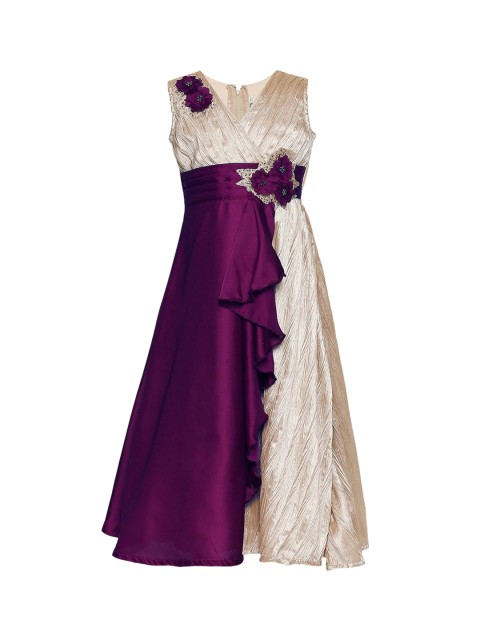 

BETTY Burgundy Floral Satin Maxi Dress