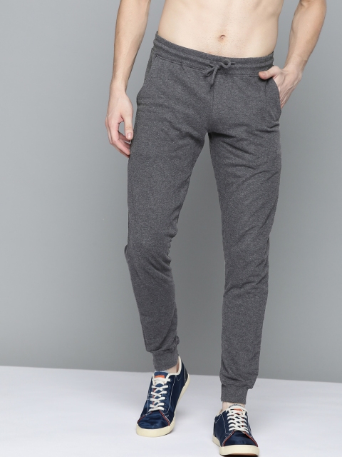 

Kook N Keech Men Charcoal Grey Solid Joggers