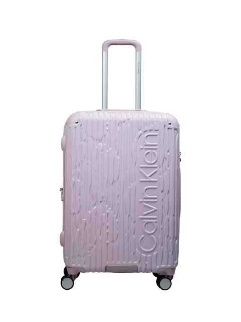 

Calvin Klein SNAKE RIDGE Range Pink Color Hard Medium Luggage, Violet