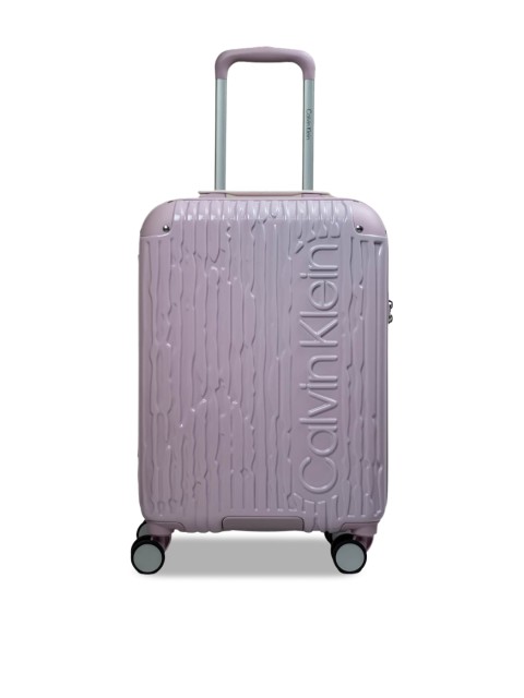 

Calvin Klein SNAKE RIDGE Range Pink Color Hard Cabin Luggage, Lavender