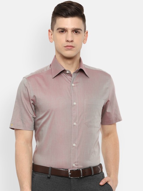 

Louis Philippe Men Beige Opaque Casual Shirt