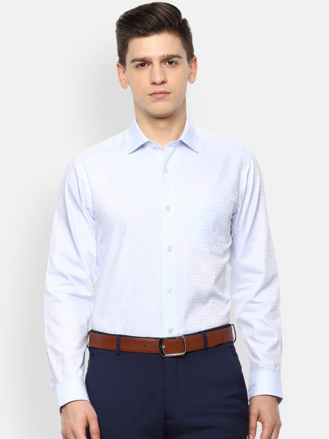 

Louis Philippe Men Blue Slim Fit Opaque Casual Shirt