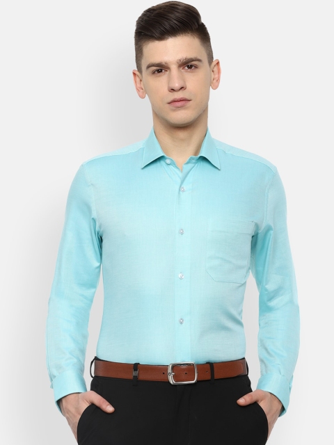 

Louis Philippe Men Blue Slim Fit Opaque Casual Shirt
