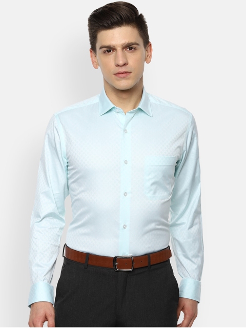 

Louis Philippe Gods & Kings Men Blue Slim Fit Opaque Casual Shirt