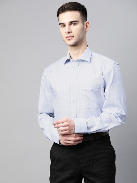 

Marks & Spencer Men Blue Opaque Formal Shirt