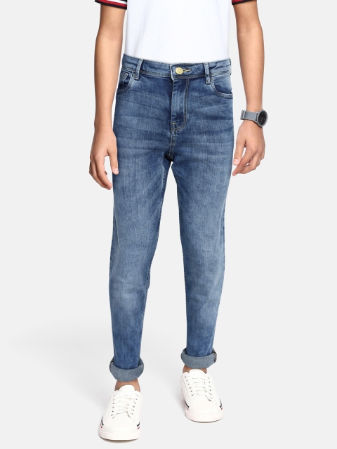 

Allen Solly Junior Boys Blue Slim Fit Light Fade Stretchable Jeans