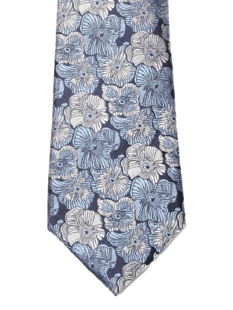 

Marks & Spencer Men Blue Printed Broad Tie