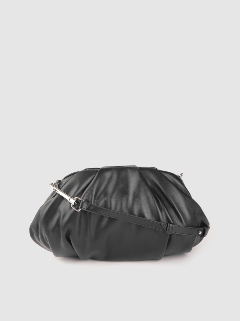 

Marks & Spencer Women Black Solid Sling Bag