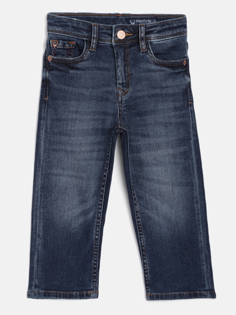 

Allen Solly Junior Boys Navy Blue Heavy Fade Stretchable Jeans
