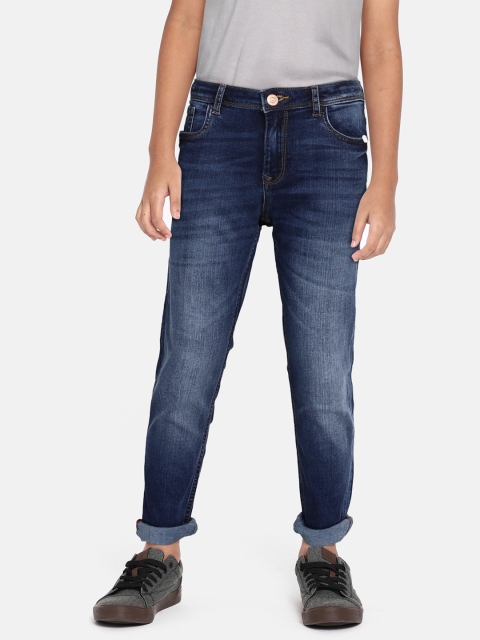 

Allen Solly Junior Boys Blue Slim Fit Heavy Fade Stretchable Jeans