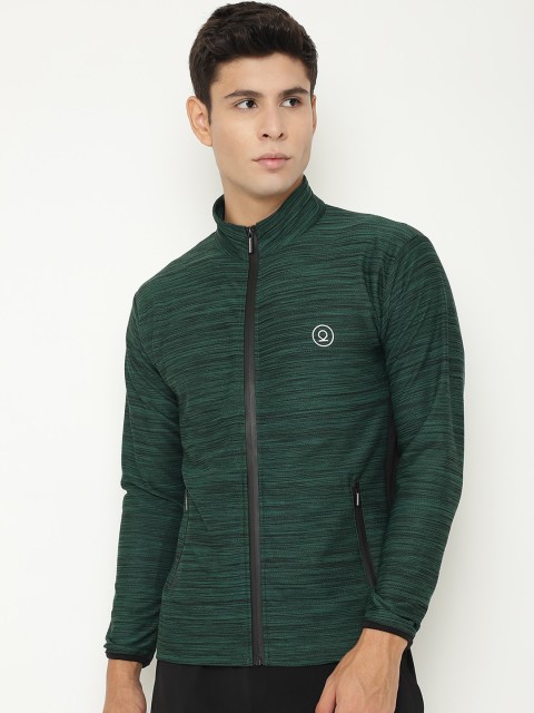 

Chkokko Men Green Sporty Jacket