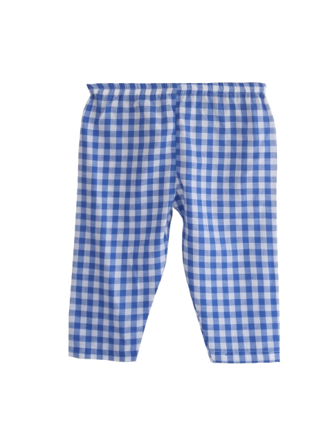 

YK Boys Blue Checked Lounge Pants