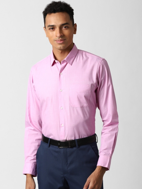 

Peter England Men Pink Slim Fit Formal Shirt