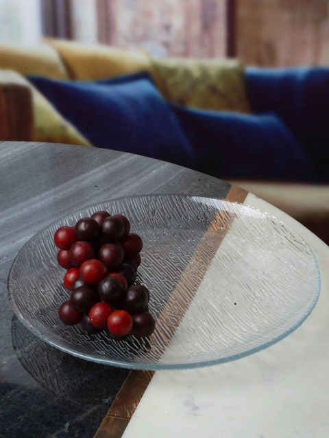 

GOODHOMES Transparent Serving Tray