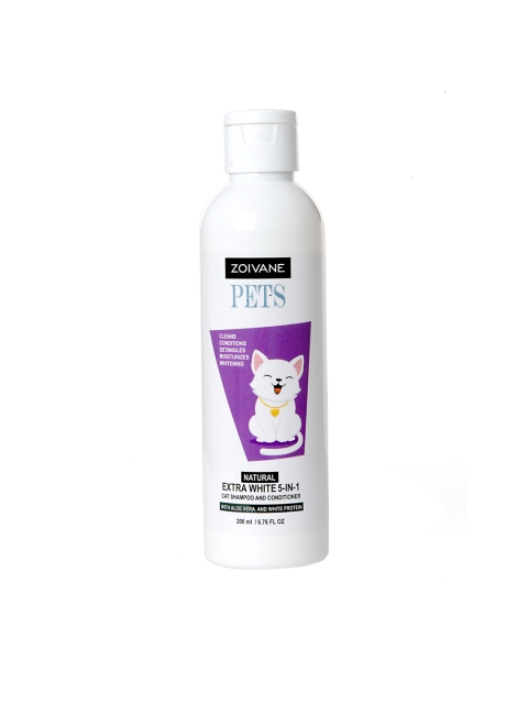 

ZOIVANE White Cat Shampoo & Conditioner 200 ML