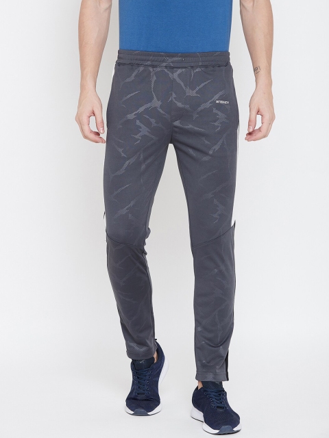 

armure Men Charcoal Straight Track Pants