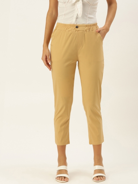 

SHECZZAR Women Yellow Trousers