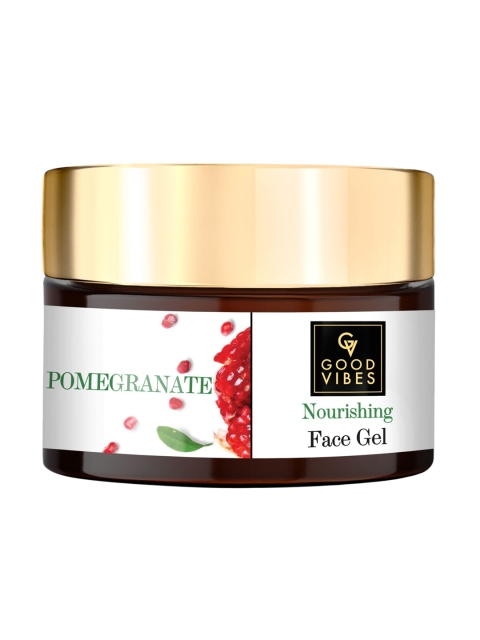 

Good Vibes Pomegranate Face Gel (50 g), Transparent