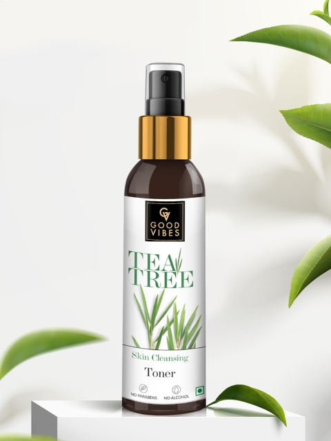 

Good Vibes Tea Tree Skin Cleansing Toner - 120 ml, Transparent