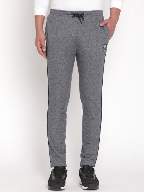 

Octave Men Grey Melange Solid Cotton Track Pants