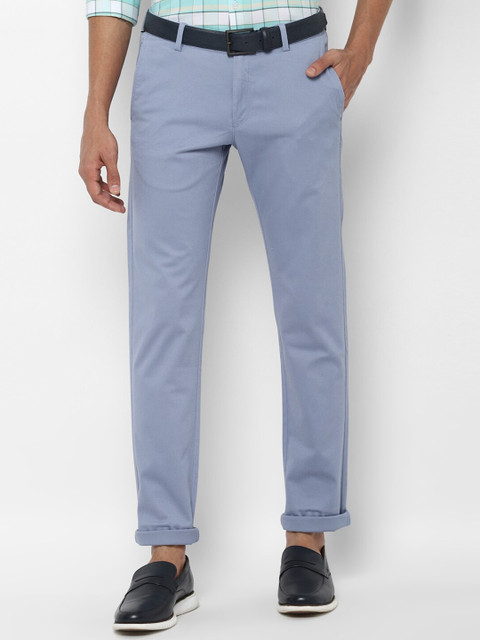 

Allen Solly Men Blue Slim Fit Trousers