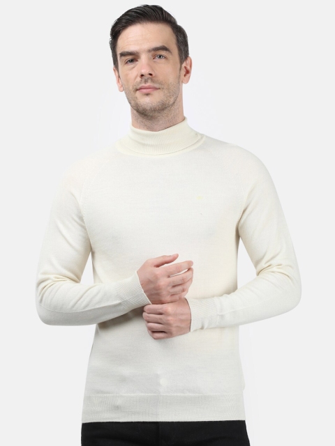 

Monte Carlo Men Cream-Coloured Pullover